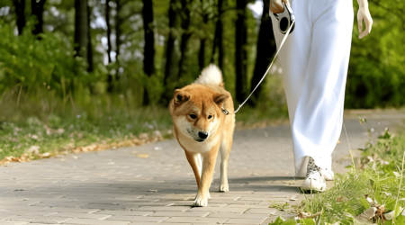 Shiba Doesn't Want To Walk