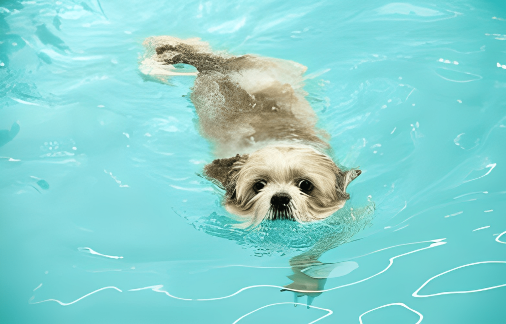 do shih tzus like to swim