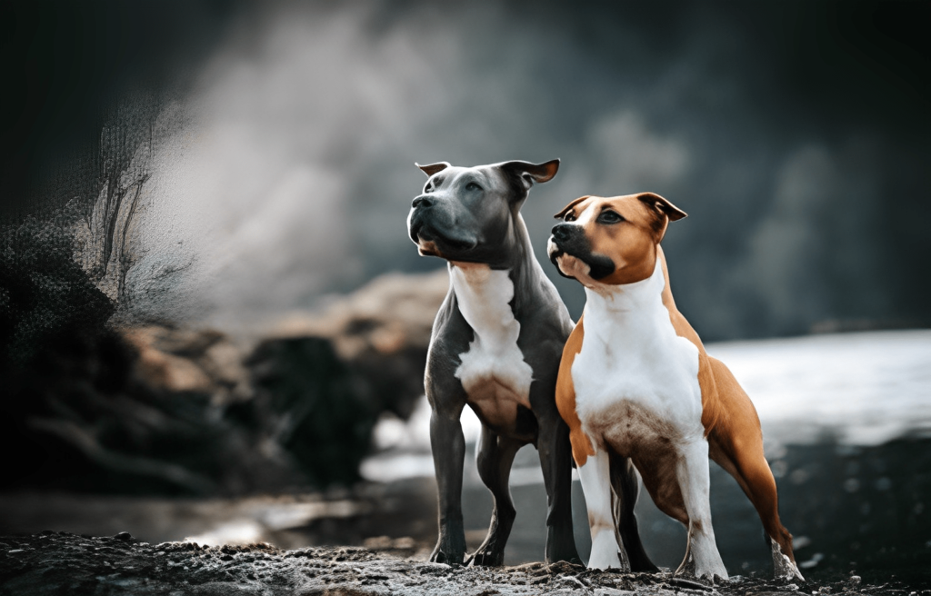 american staffordshire terrier shedding