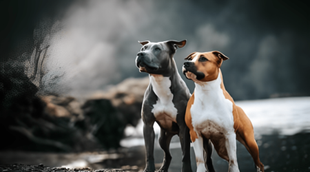 american staffordshire terrier shedding