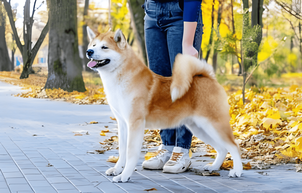 shiba inu herding