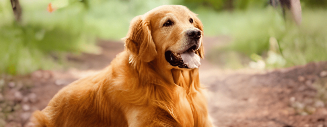 can golden retriever live outside