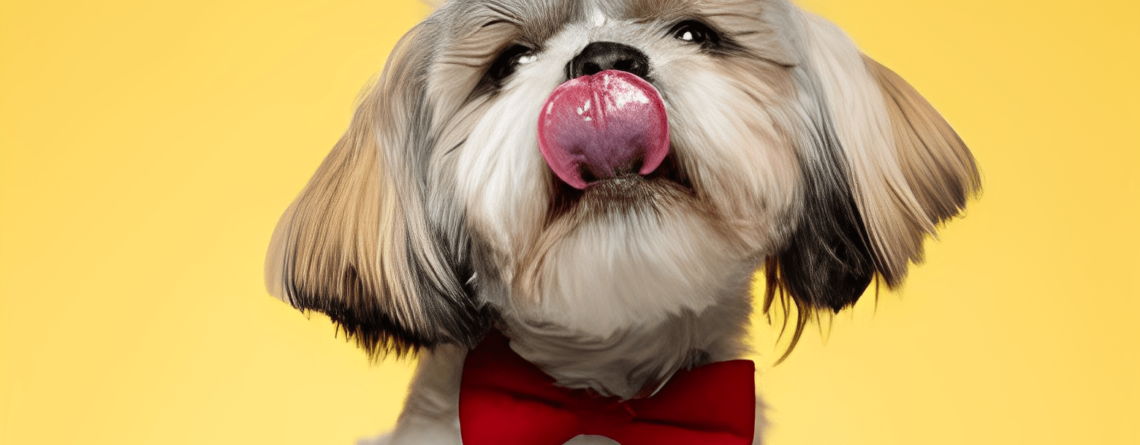 why do shih tzus lick so much