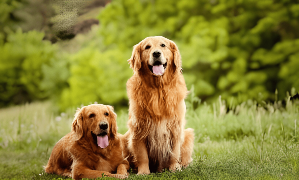 are golden retriever puppies hyper