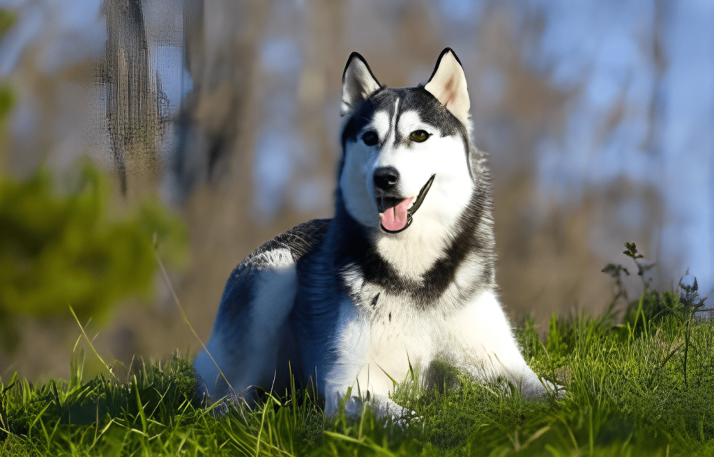 are huskies easy to train