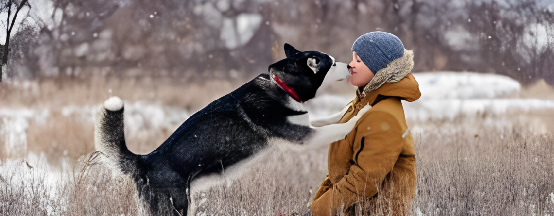 are huskies good with kids